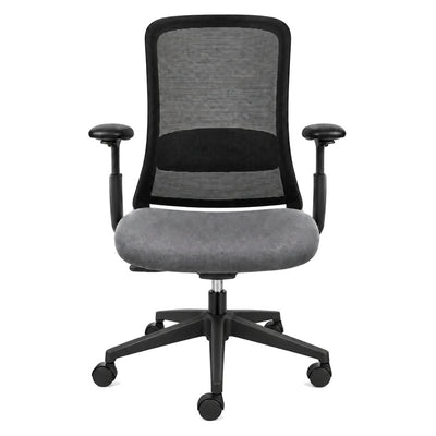 Silla de Oficina Ejecutiva Reclinable con Cabecera Opcional - REQUIEZ CURVE RE-1570N/NG 101-1570N - Varios Colores - Base de Nylon con Cabecera en Tacto Piel Negra - 101-1570N-NG-ESP - Requiez - NOGAL BEAT - Silla Ejecutiva