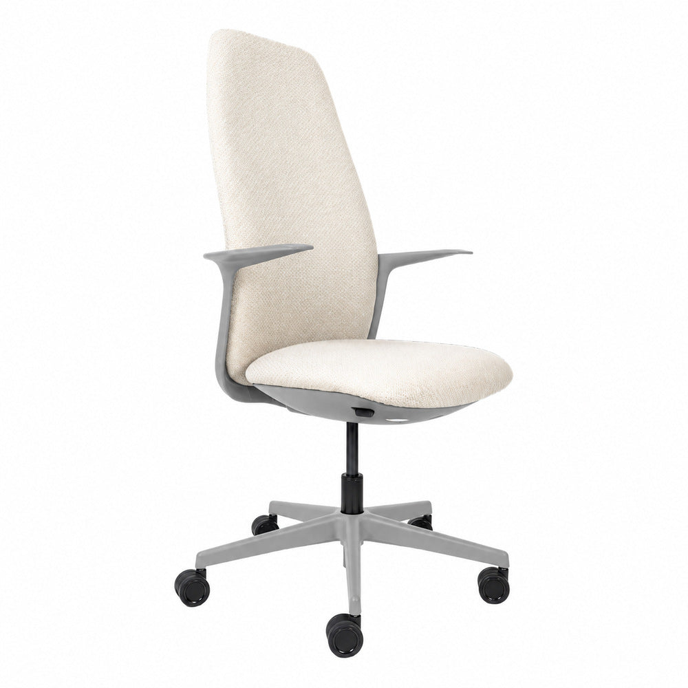 Silla de Oficina Ejecutiva Reclinable - REQUIEZ ARIA RP-1400 - Varios Colores - Asiento y Respaldo Tapizados