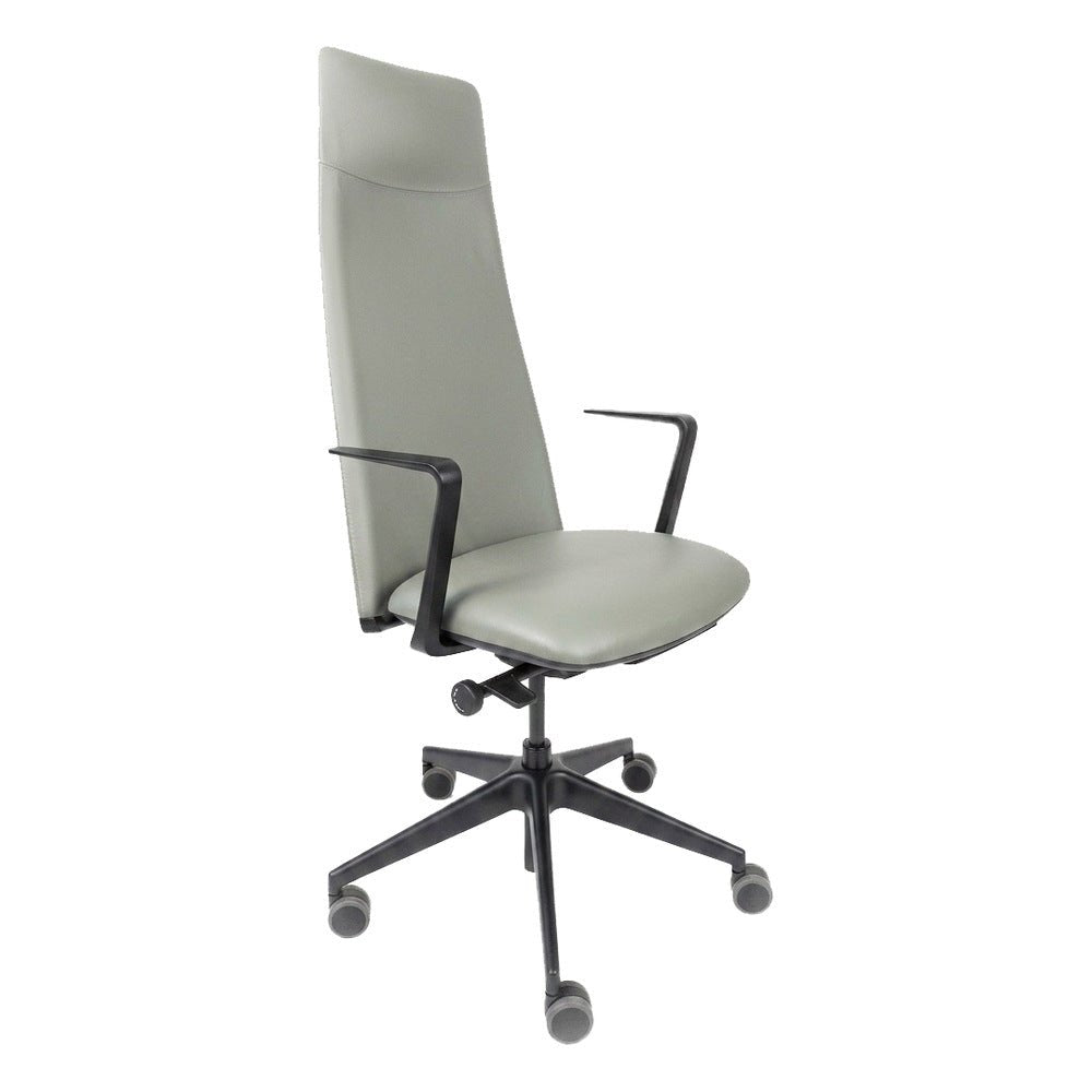 Silla de Oficina Ejecutiva Reclinable - REQUIEZ LORENZO RP-5050 - Varios Colores - Brazos Bidireccionales - Asiento y Respaldo Tapizados - RP-5050/NL - Requiez - NOGAL BEAT - Silla Ejecutiva