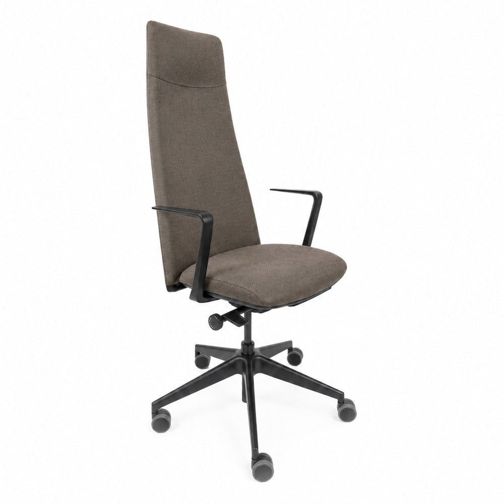 Silla de Oficina Ejecutiva Reclinable - REQUIEZ LORENZO RP-5050 - Varios Colores - Brazos Bidireccionales - Asiento y Respaldo Tapizados - RE-5060/NL - Requiez - NOGAL BEAT - Silla Ejecutiva