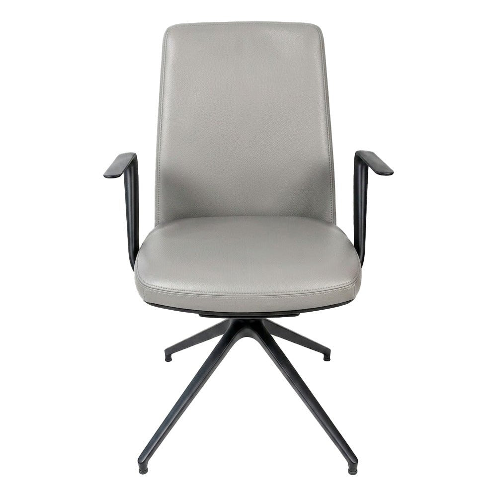 Silla de Oficina Ejecutiva Reclinable - REQUIEZ LORENZO RP-5051 - Varios Colores - Brazos Bidireccionales - Asiento y Respaldo Tapizados - RP-5051/NL - Requiez - NOGAL BEAT - Silla Ejecutiva