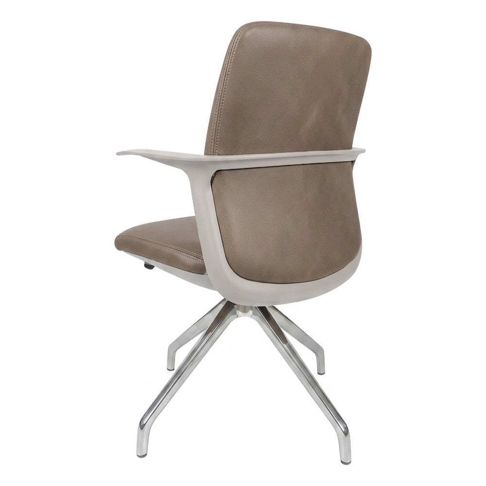Silla de Oficina Ejecutiva - REQUIEZ ARIA RE-1453 - Varios Colores - Asiento y Respaldo Tapizados - Ajuste Lumbar