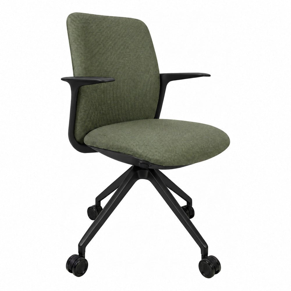 Silla de Oficina Ejecutiva - REQUIEZ ARIA RP-1405 - Varios Colores - Asiento y Respaldo Tapizados - RP-1405/NG - Requiez - NOGAL BEAT - Silla Ejecutiva