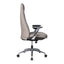 Silla de Oficina Ejecutiva Respaldo Alto - VERSA ALTUS EDGE - Varios Colores - Tapizado en PU con Mecanismo Reclinable y Estrella de 5 Puntas en Aluminio - AL-640 - VERSA - NOGAL BEAT - Silla Directiva