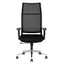 Silla De Oficina Ejecutiva - TECHNO EKHO BLACK - Negro - Respaldo en Malla y Asiento Tapizado - Ekho Black - Techno - NOGAL BEAT - Silla Ejecutiva