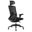 Silla De Oficina Ejecutiva - TECHNO SOUL EXPRESS BLACK RESPALDO ALTO - Negro - Respaldo en Malla y Asiento Tapizado - Soul Express Black Respaldo Alto - Techno - NOGAL BEAT - Silla Ejecutiva