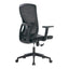 Silla de Oficina Ejecutiva - VERSA ALTUS NARA - Estructura Aluminio - Asiento Tapizado en Tela y Respaldo en Malla - AL-2629 - VERSA - NOGAL BEAT - Silla Ejecutiva
