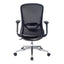 Silla de Oficina Ejecutiva - VERSA ALTUS OMNIA - Estructura Aluminio - Asiento Tapizado en Tela y Respaldo en Malla - AL-2627 - VERSA - NOGAL BEAT - Silla Ejecutiva