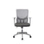 Silla de Oficina Ejecutiva - VERSA ALTUS PRATA - Estructura Aluminio - Asiento Tapizado en Tela con Costura y Respaldo - AL-294G - VERSA - NOGAL BEAT - Silla Ejecutiva