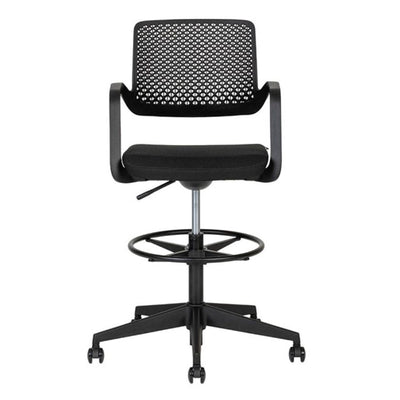 Silla De Oficina Kit Cajero - TECHNO ALTRA - Negro - Asiento Tapizado - Altra - Techno - NOGAL BEAT - Silla Kit Cajero