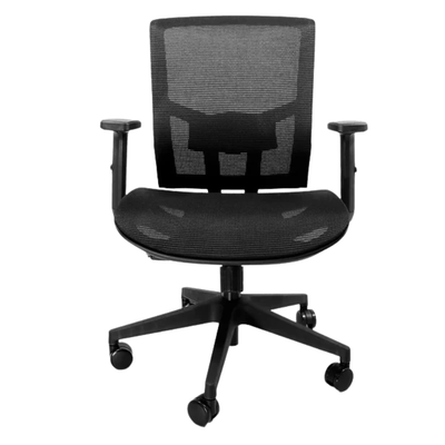 Silla de Oficina - NOGAL BEAT HABANA MESH EJECUTIVO - Varios Colores - Respaldo y Asiento en Malla - Habana mesh ejecutivo - MOBILIARIO EN MOVIMIENTO - NOGAL BEAT - Sillas de Oficina