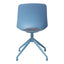Silla de Oficina Operativa 4 Puntas - VERSA ALTUS PITCH - Concha - Asiento y Respaldo en Polipropileno - AL-614 - VERSA - NOGAL BEAT - Silla Operativa