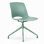Silla de Oficina Operativa 4 Puntas - VERSA ALTUS PITCH - Concha - Asiento y Respaldo en Polipropileno - AL-614 - VERSA - NOGAL BEAT - Silla Operativa