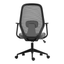 Silla De Oficina Operativa - AC - 20 NN - Negro - Respaldo En Malla y Asiento Tapizado - AC - 20 NN - ALBAR - NOGAL BEAT - Silla de oficina