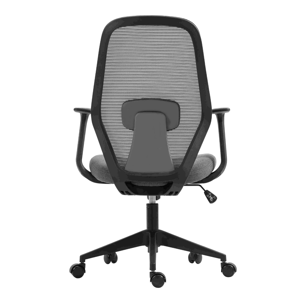 Silla De Oficina Operativa - AC - 20 NN - Negro - Respaldo En Malla y Asiento Tapizado - AC - 20 NN - ALBAR - NOGAL BEAT - Silla de oficina