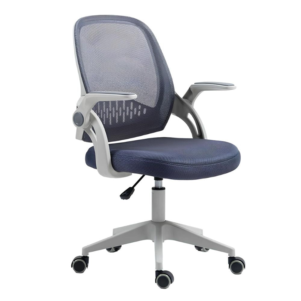 Silla de Oficina Operativa - ALBAR LK - 23 - Varios colores - Respaldo en Malla y Asiento Tapizado - LK-23 GC - ALBAR - NOGAL BEAT - Silla de Oficina