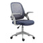 Silla de Oficina Operativa - ALBAR LK - 23 - Varios colores - Respaldo en Malla y Asiento Tapizado - LK-23 GC - ALBAR - NOGAL BEAT - Silla de Oficina