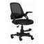 Silla de Oficina Operativa - ALBAR LK - 23D - Varios colores - Respaldo en Malla y Asiento Tapizado - LK-23D NE - ALBAR - NOGAL BEAT - Silla de Oficina