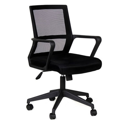 Silla de Oficina Operativa - NOGAL BEAT CARTAGENA - Varios Colores - Respaldo en Malla y Asiento Tapizado - SILLA CARTAGENA - MDO - NOGAL BEAT - Silla Operativa