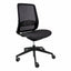 Silla de Oficina Operativa Reclinable - REQUIEZ NOA RS-7247 - Negra - Respaldo y Asiento en Mesh