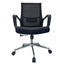 Silla de Oficina Operativa Soporte Lumbar - GERSA ZOOM NG BAJO - Varios Colores - Respaldo En Malla y Asiento Tapizado - Zoom NG Bajo - GERSA - NOGAL BEAT - Sillas de oficina