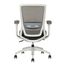 Silla de Oficina Operativa - TECHNO SOUL EXPRESS WHITE RESPALDO BAJO - Blanca - Respaldo en Malla y Asiento Tapizado - Soul Express White Respaldo Bajo - Techno - NOGAL BEAT - Silla Operativa