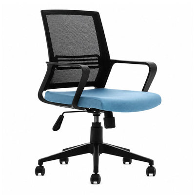 Silla de Oficina Operativa - VERSA ERGOSTAR LIT OPERATIVA - Negro - Respaldo en Malla y Asiento Tapizado - ES-200 - VERSA - NOGAL BEAT - Silla Operativa