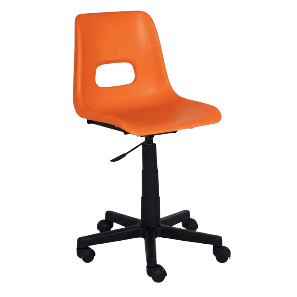 Silla De Oficina Secretarial - ALBAR PL - 19 B - Varios Colores - Asiento y Respaldo En Polipropileno - PL-19 B - ALBAR - NOGAL BEAT - Sillas de Oficina