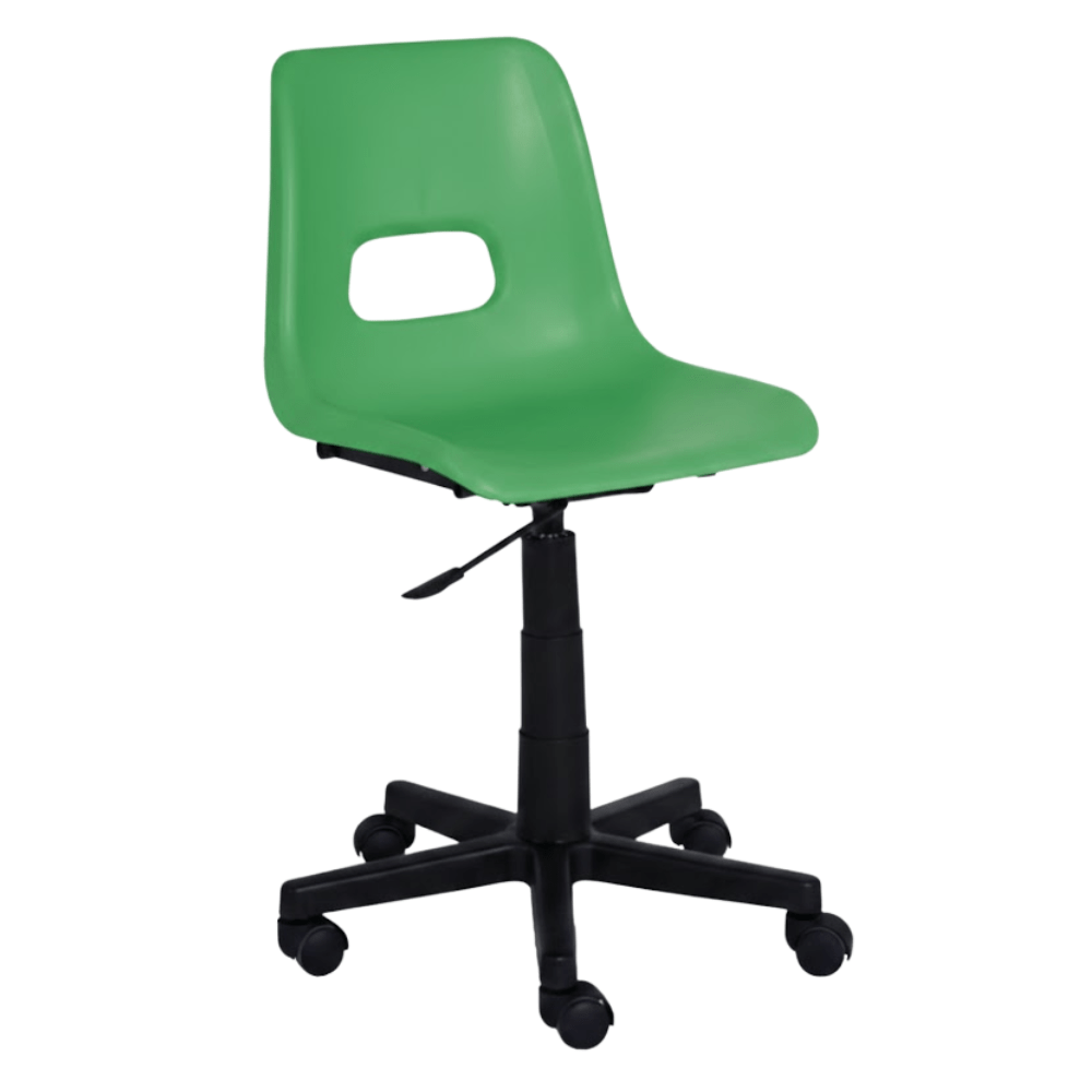 Silla De Oficina Secretarial - ALBAR PL - 19 B - Varios Colores - Asiento y Respaldo En Polipropileno - PL-19 B - ALBAR - NOGAL BEAT - Sillas de Oficina