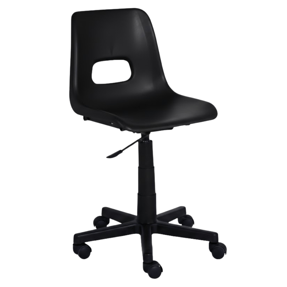 Silla De Oficina Secretarial - ALBAR PL - 19 B - Varios Colores - Asiento y Respaldo En Polipropileno - PL-19 B - ALBAR - NOGAL BEAT - Sillas de Oficina