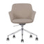 Silla De Oficina Secretarial Aluminio - TECHNO HUB CON RODAJAS - Varios Colores - Tapizado - Hub con Rodajas Addison - Techno - NOGAL BEAT - silla