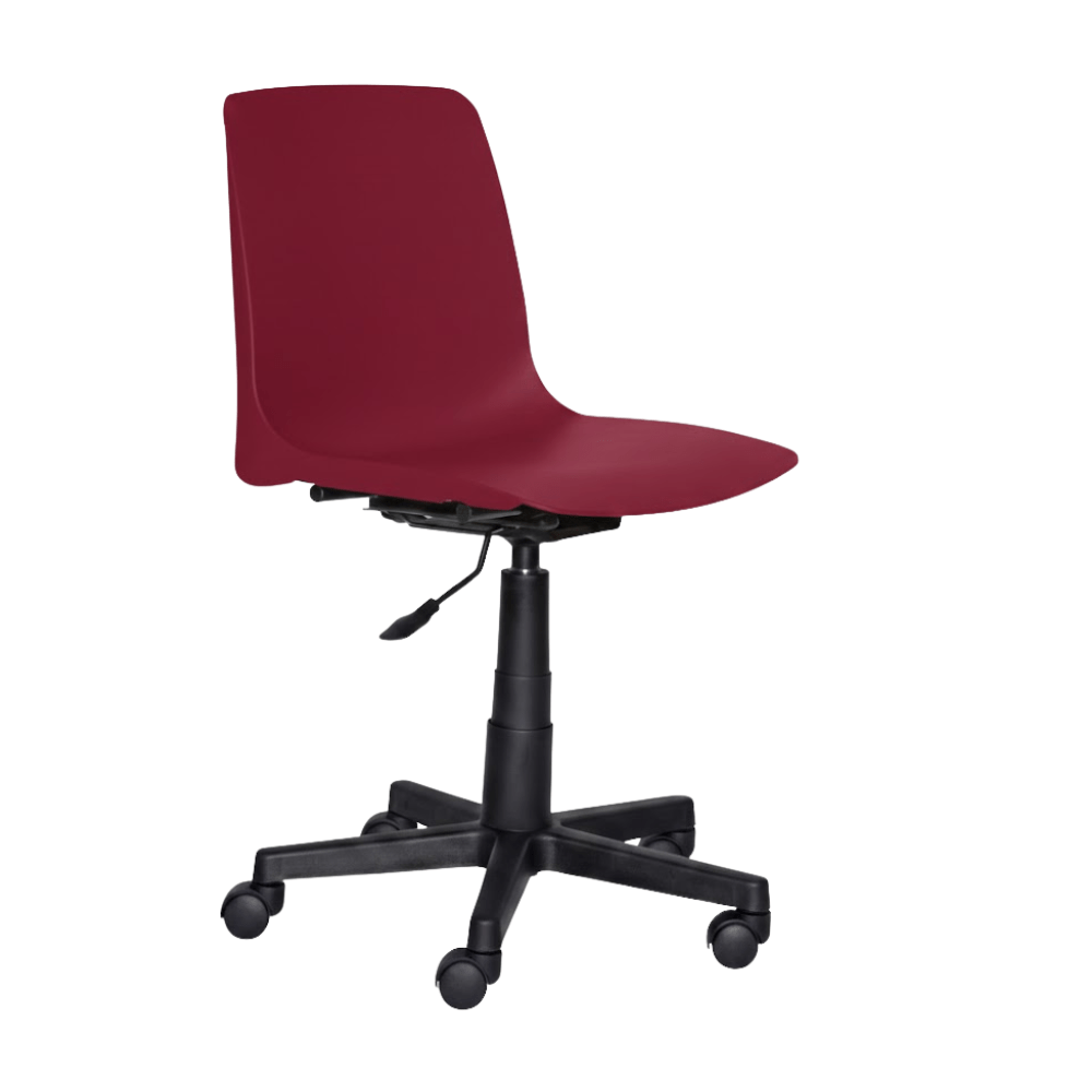 Silla De Oficina Secretarial Ergonómica - ALBAR PL - 32 - Varios Colores - Una Sola Pieza en Polipropileno - PL-32 - ALBAR - NOGAL BEAT - Sillas de oficina