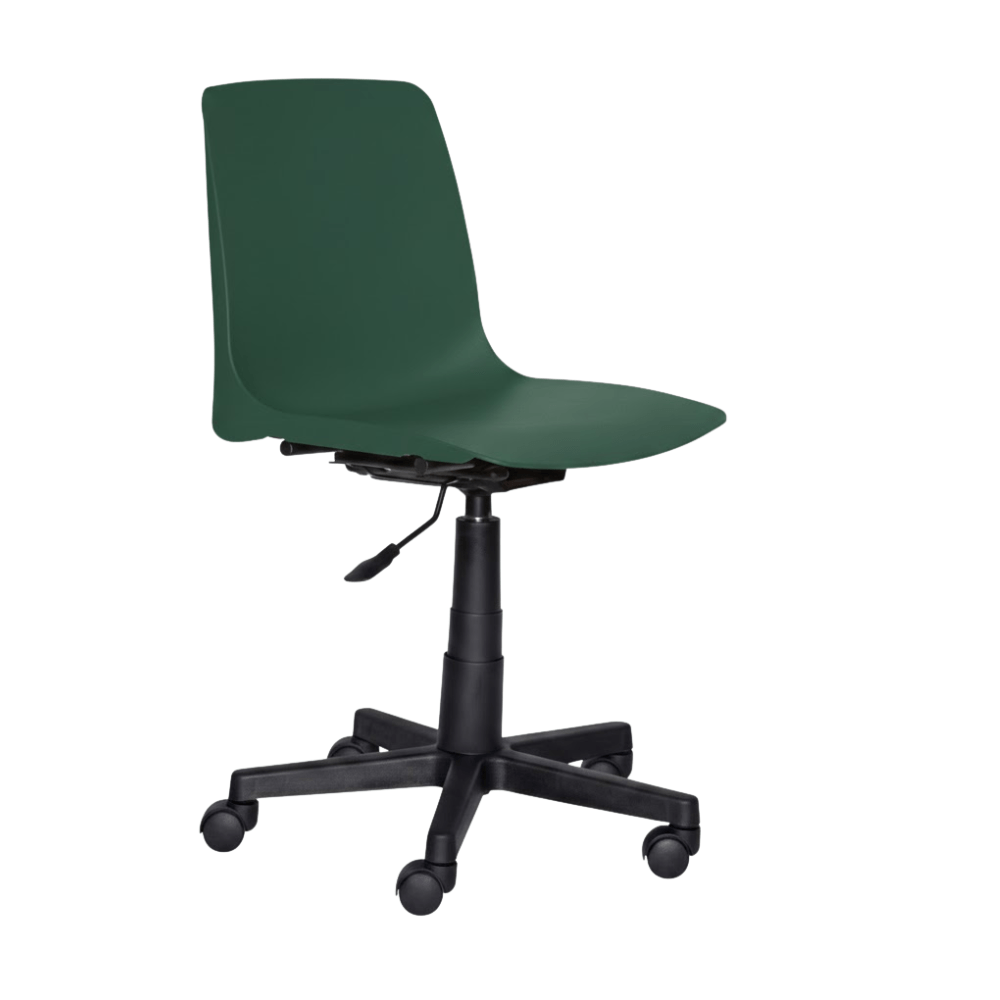 Silla De Oficina Secretarial Ergonómica - ALBAR PL - 32 - Varios Colores - Una Sola Pieza en Polipropileno - PL-32 - ALBAR - NOGAL BEAT - Sillas de oficina