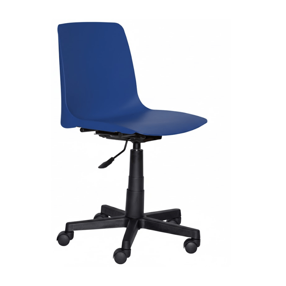 Silla De Oficina Secretarial Ergonómica - ALBAR PL - 32 - Varios Colores - Una Sola Pieza en Polipropileno - PL-32 - ALBAR - NOGAL BEAT - Sillas de oficina