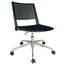 Silla de Oficina Secretarial Ergonómica - OFFIHO REVOLUTION OHS - 86AL - Kit Cromado - OHS-86AL - OFFIHO - NOGAL BEAT - Sillas de oficina