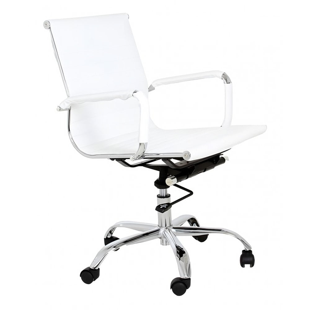 Silla de Oficina Secretarial - NOGAL BEAT CÁDIZ ECO - Varios Colores - Asiento y Respaldo Tapizados - CÁDIZ RESPALDO BAJO ECO - MDO - NOGAL BEAT - Silla Secretarial