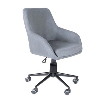 Silla de Oficina Secretarial - NOGAL BEAT MARSELLA - Asiento y Respaldo Tapizados - SILLA MARSELLA DE OFICINA TAPIZ EN TELA - MDO - NOGAL BEAT - Silla Secretarial