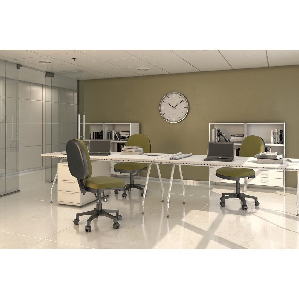 Silla de Oficina Secretarial - OFFIHO OHS-43PLUS - Varios Colores - Asiento y Respaldo Tapizados - OHS-43plus - OFFIHO - NOGAL BEAT - Silla Secretarial