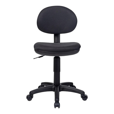 Silla de Oficina Secretarial Uso Rudo - VERSA ALTUS EASY - Estructura Aluminio - Asiento y Respaldo con Soporte Lumbar Tapizado - AL-410 - VERSA - NOGAL BEAT - Silla Secretarial