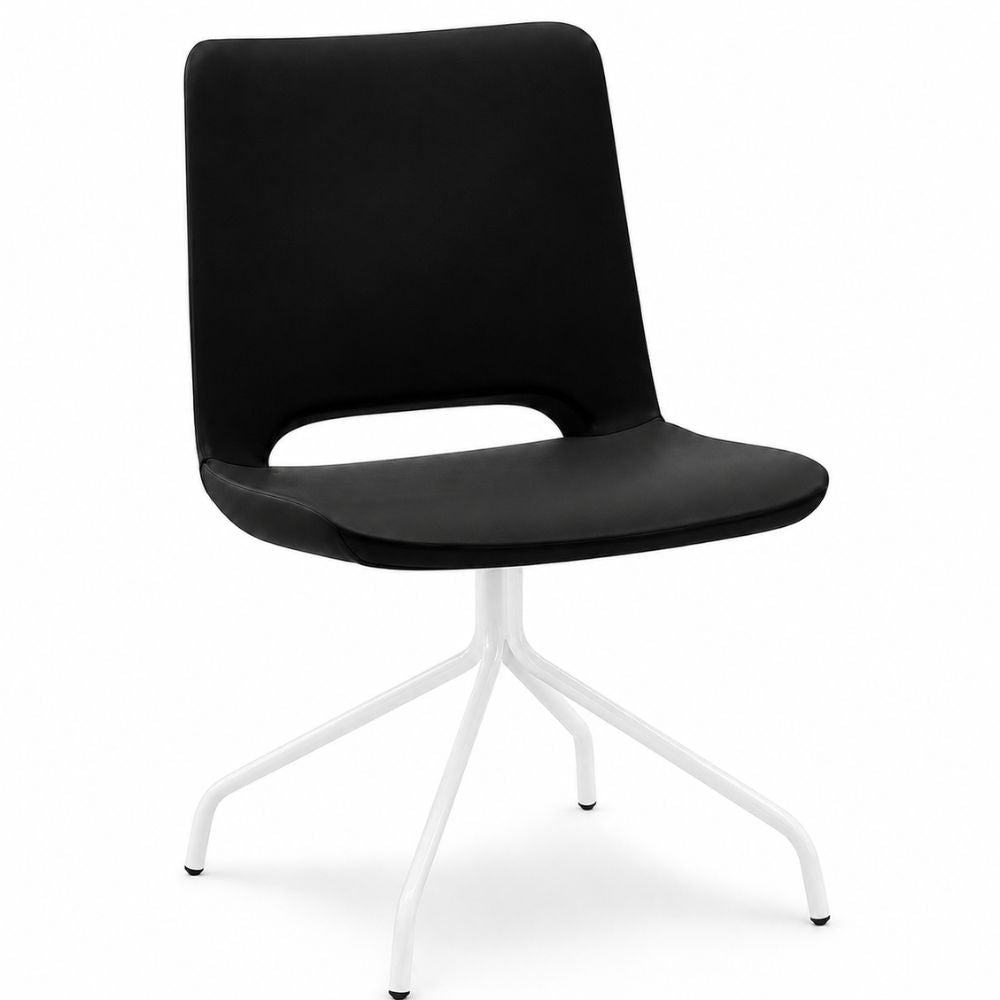 Silla de Oficina Variedad Estructuras - LABENZE AMYOPEN - Negro - Cuerpo en Poliuretano Inyectado y TAPIZADO - 155-20120-BCO GRADO 0 - Labenze - NOGAL BEAT - Silla de Visita