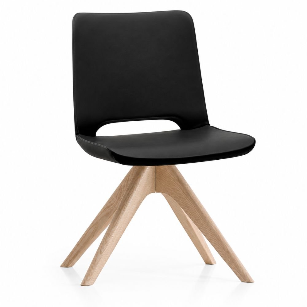 Silla de Oficina Variedad Estructuras - LABENZE AMYOPEN - Negro - Cuerpo en Poliuretano Inyectado y TAPIZADO - 155-20130-000 GRADO 0 - Labenze - NOGAL BEAT - Silla de Visita