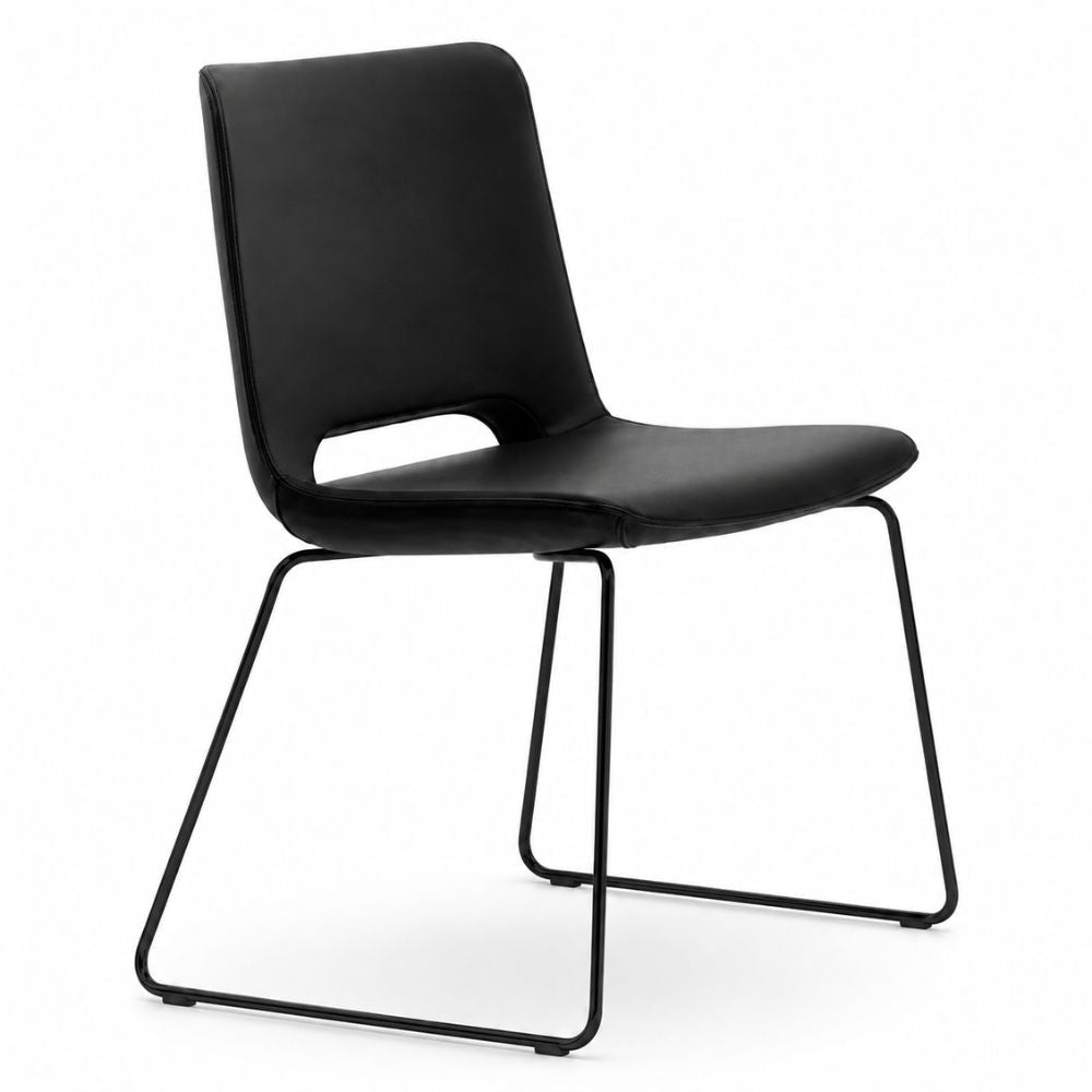 Silla de Oficina Variedad Estructuras - LABENZE AMYOPEN - Negro - Cuerpo en Poliuretano Inyectado y TAPIZADO - 155-20115-NGO GRADO 0 - Labenze - NOGAL BEAT - Silla de Visita