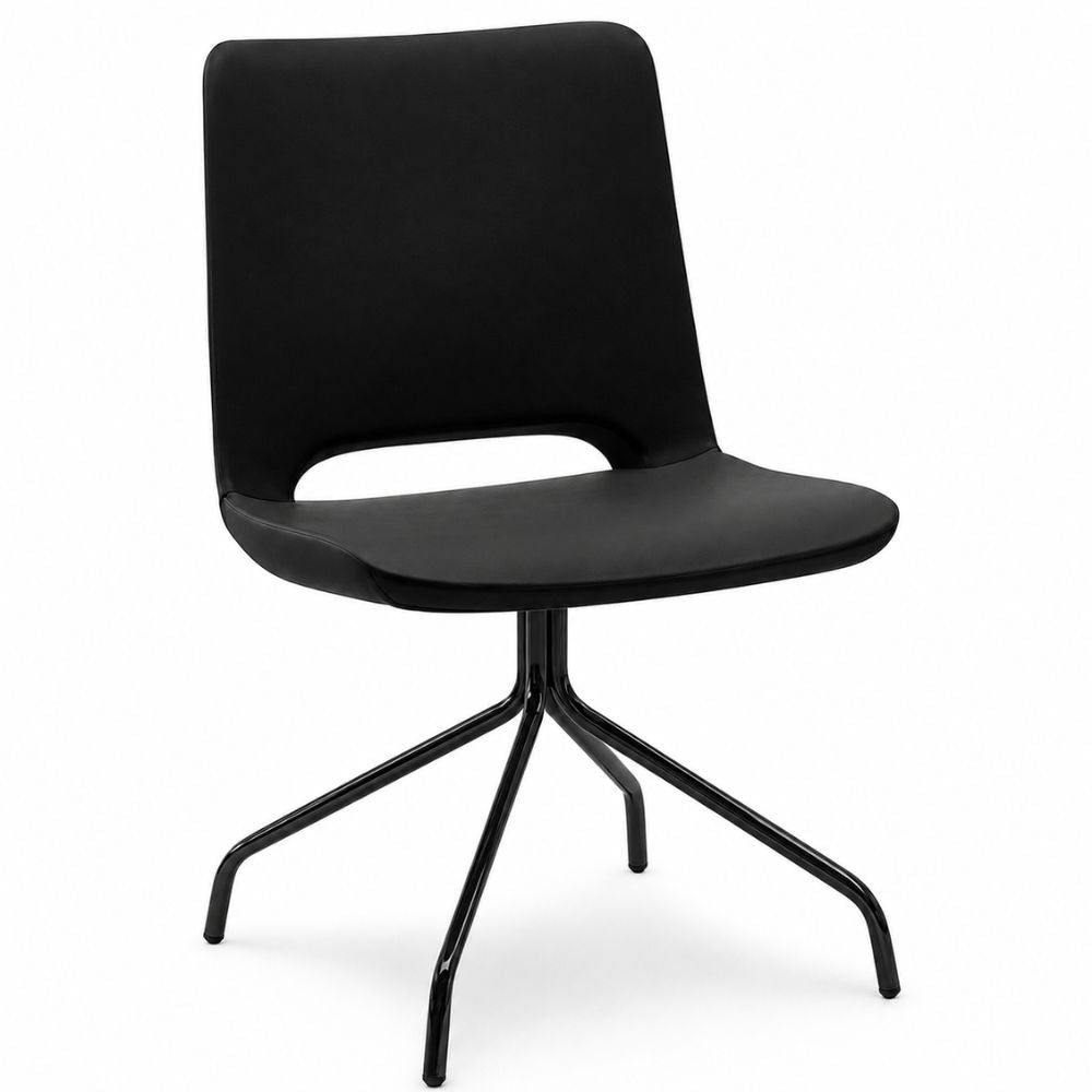 Silla de Oficina Variedad Estructuras - LABENZE AMYOPEN - Negro - Cuerpo en Poliuretano Inyectado y TAPIZADO - 155-20120-NGO GRADO 0 - Labenze - NOGAL BEAT - Silla de Visita