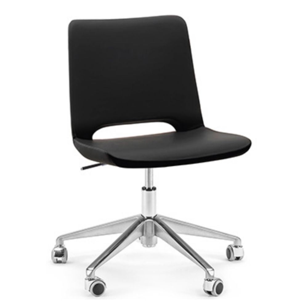 Silla de Oficina Variedad Estructuras - LABENZE AMYOPEN - Negro - Cuerpo en Poliuretano Inyectado y TAPIZADO - 155-20125-000 GRADO 0 - Labenze - NOGAL BEAT - Silla de Visita
