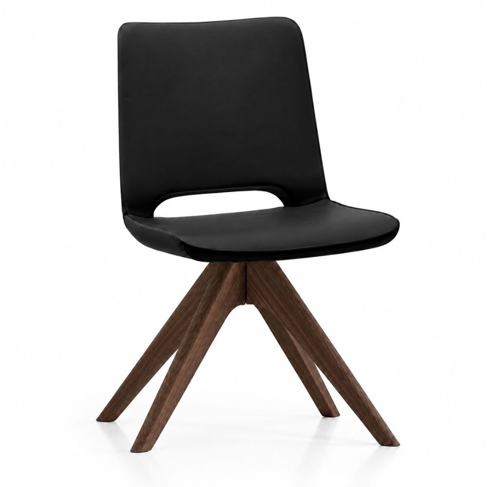Silla de Oficina Variedad Estructuras - LABENZE AMYOPEN - Negro - Cuerpo en Poliuretano Inyectado y TAPIZADO - 155-20130-000 GRADO 0 - Labenze - NOGAL BEAT - Silla de Visita