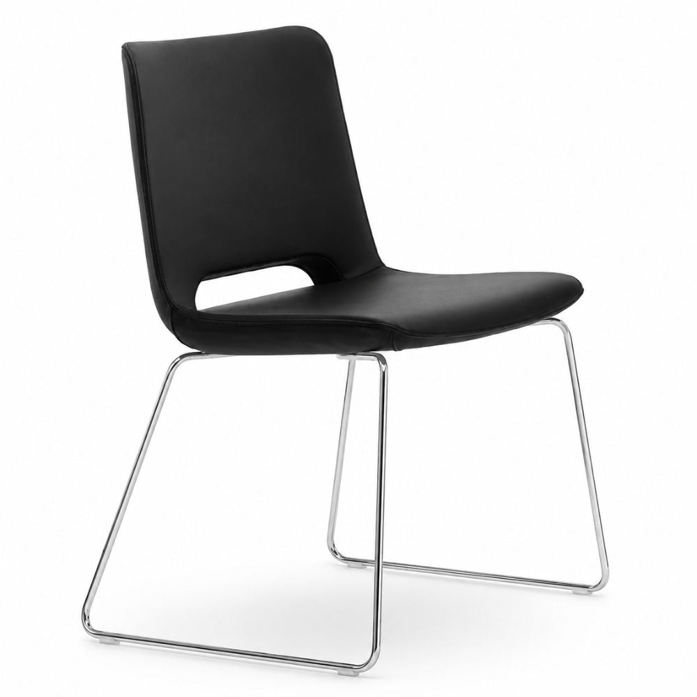 Silla de Oficina Variedad Estructuras - LABENZE AMYOPEN - Negro - Cuerpo en Poliuretano Inyectado y TAPIZADO - 155-20115-CRO GRADO 0 - Labenze - NOGAL BEAT - Silla de Visita