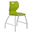 Silla De Oficina Visita - ALBAR AB - 100 - Varios Colores - Asiento y Respaldo En Polipropileno - AB - 100.3 - ALBAR - NOGAL BEAT - Sillas de Oficina