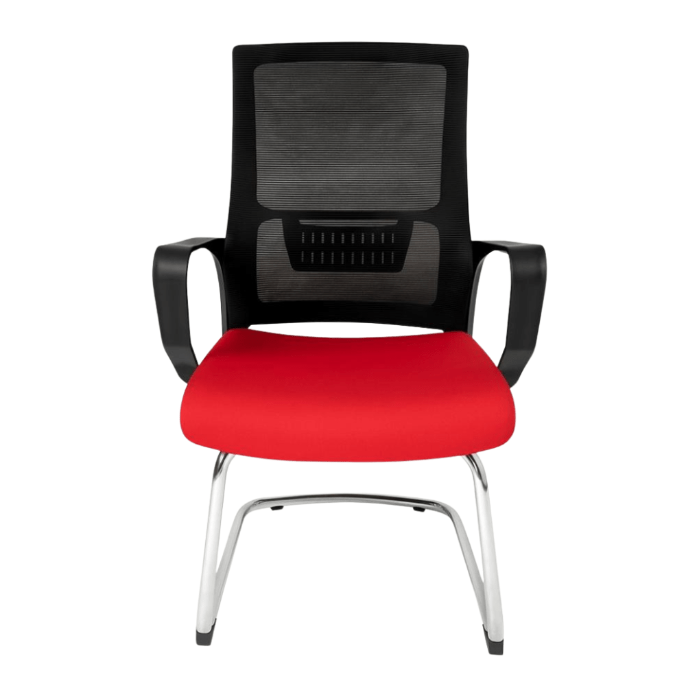 Silla De Oficina Visita - GERSA ZOOM - Varios Colores - Respaldo En Malla y Asiento Tapizado - Zoom NG visita CR - GERSA - NOGAL BEAT - Sillas de Oficina