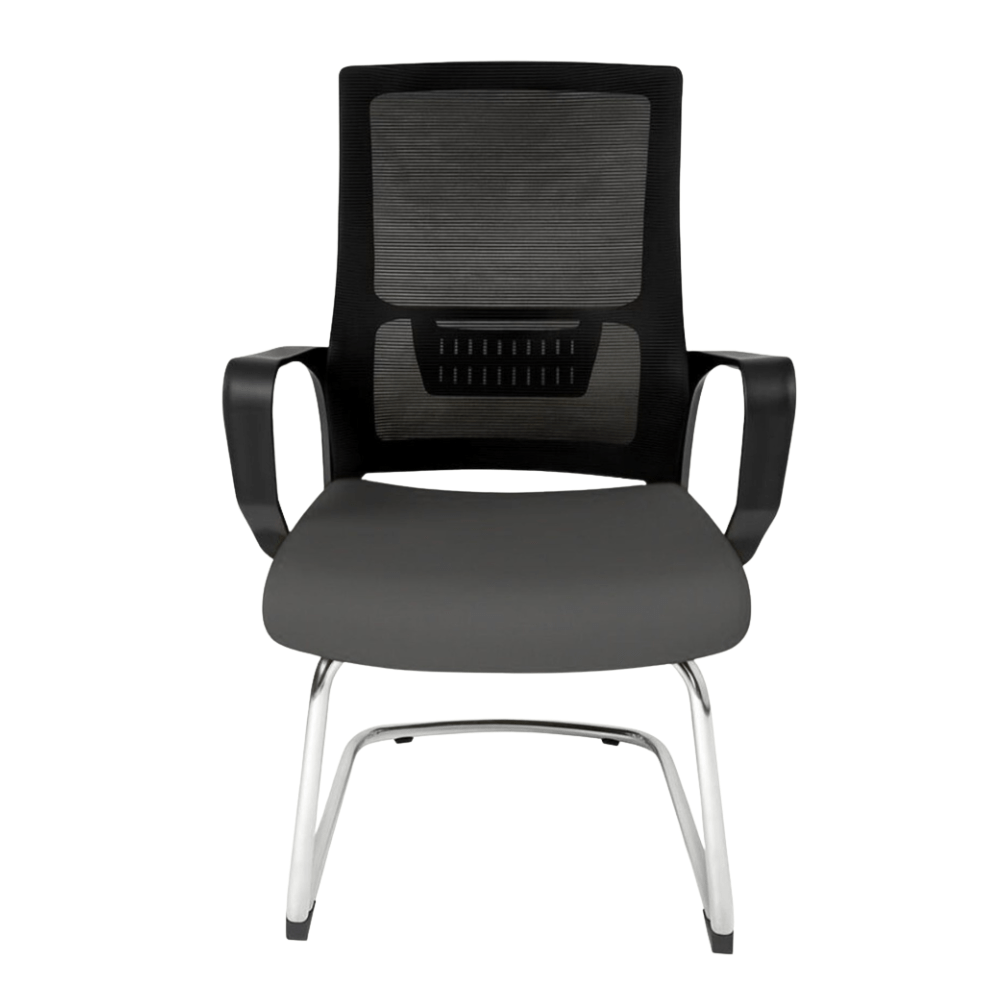 Silla De Oficina Visita - GERSA ZOOM - Varios Colores - Respaldo En Malla y Asiento Tapizado - Zoom NG visita CR - GERSA - NOGAL BEAT - Sillas de Oficina