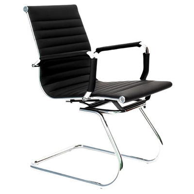 Silla de Oficina Visita - NOGAL BEAT CÁDIZ CONFERENCE - Varios Colores - Asiento y Respaldo Tapizados - CÁDIZ CONFERENCE - MDO - NOGAL BEAT - Silla de Visita